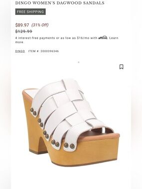Dingo Women’s Dogwood Sandals